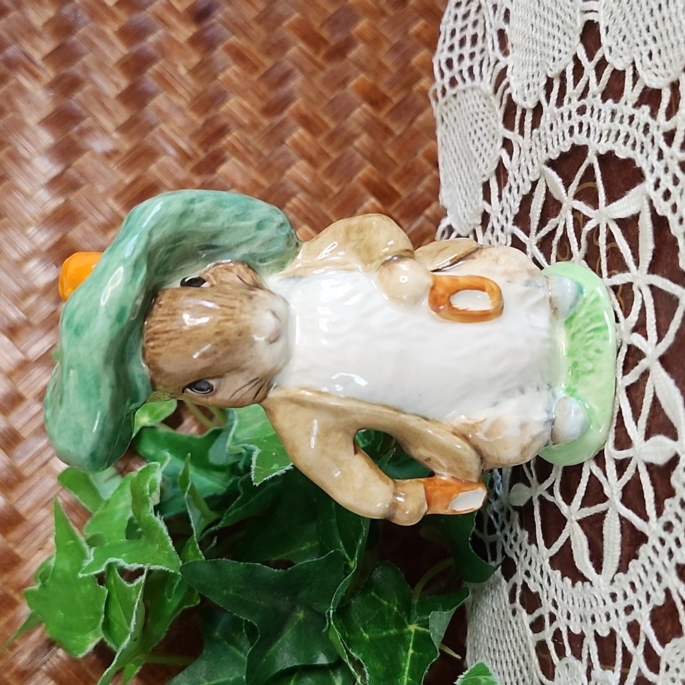 👉*VINTAGE* BESWICK BEATRIX POTTER BENJAMIN BUNNY FIGURE 1948 ~EXCELLENT COND!